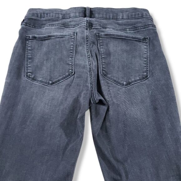 Gap Denim Jeans Size 29 Regular Favorite Jegging Skinny Jeans Stretch Raw Hem - Picture 4 of 7